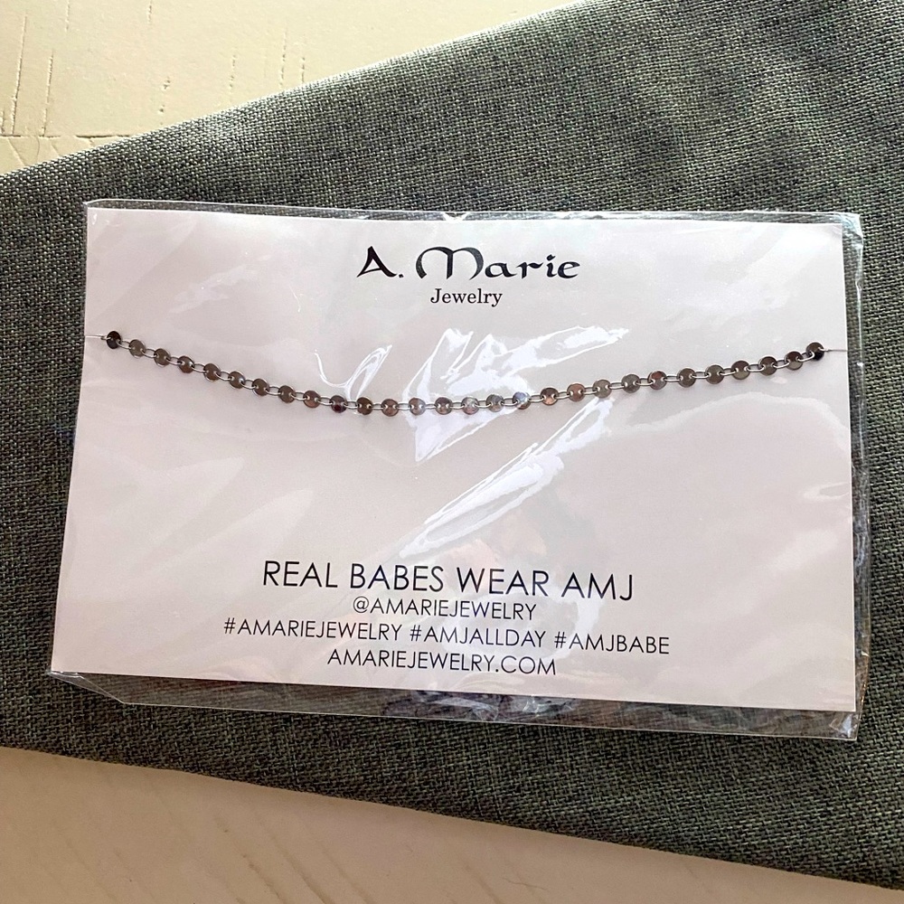 A.Marie Silver Necklace